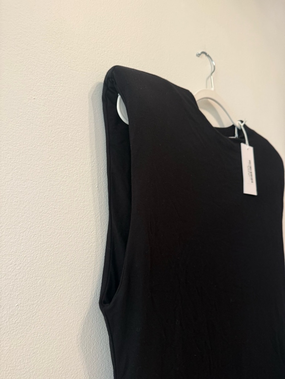 NWT XL Reformation $180 Rumi Black Mini Dress - Stretch Size XL - Picture 5 of 5